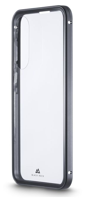 Cover für Samsung Galaxy A57 5G (Schwarz, Transparent) 080295 360° Glass 