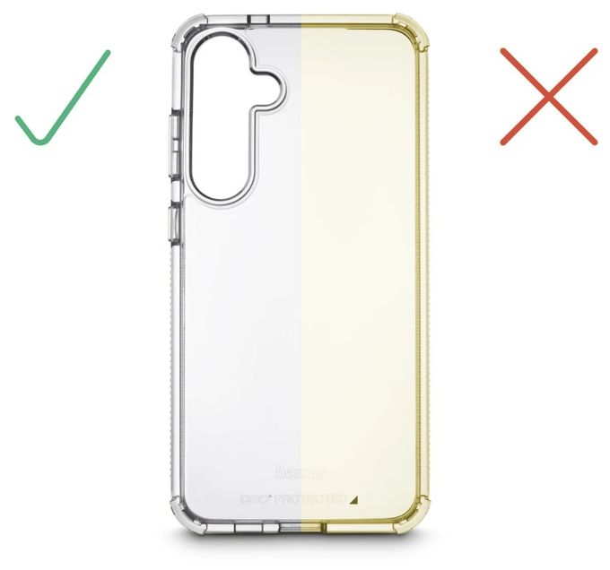 Cover für Samsung Galaxy S25 FE  080441 Extreme Protect (Transparent) 