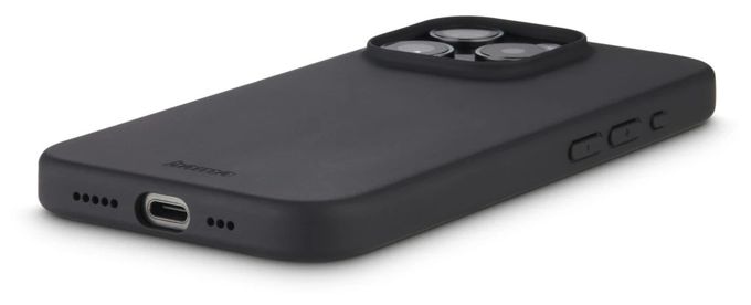 Cover für Apple iPhone 16 Pro  123767 Fantastic Feel (Schwarz) 