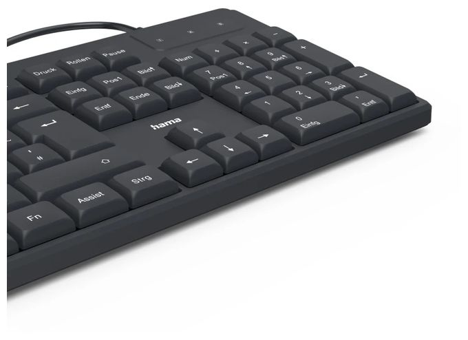 Heimbüro Tastatur USB  173052 CK-200 (Schwarz) 