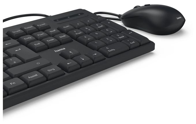 Heimbüro Tastatur USB  173054 CKM-200 (Schwarz) 