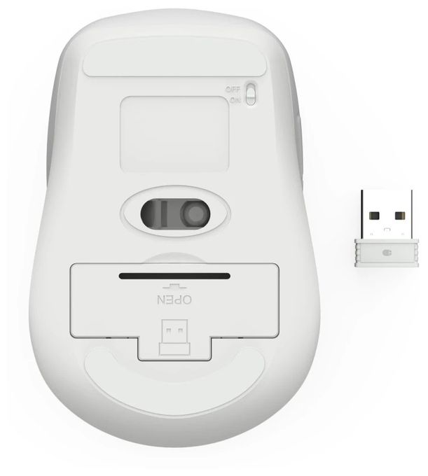 1600 DPI Büro Maus Optisch  173080 WM-450 (Weiß) 