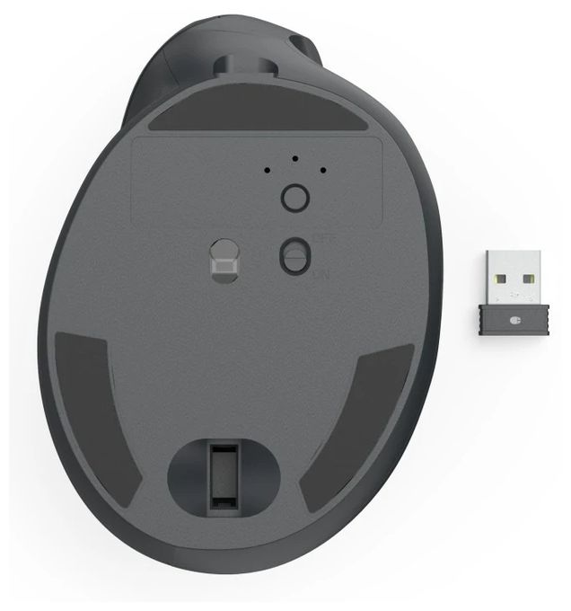 1800 DPI Büro Maus Optisch  173092 EWM-600R (Schwarz) 