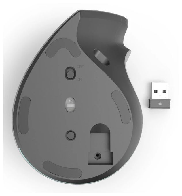 2400 DPI Büro Maus Optisch  173095 EWM-700R (Anthrazit) 