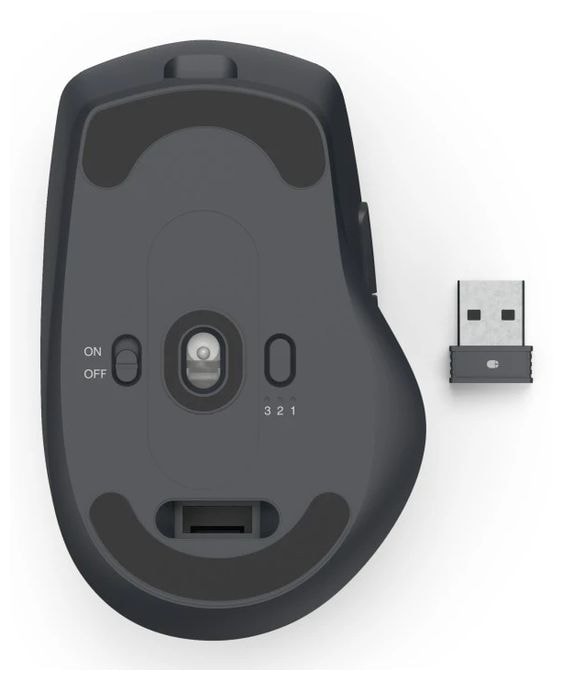 3200 DPI Büro Maus Optisch  173096 WM-800 (Anthrazit) 