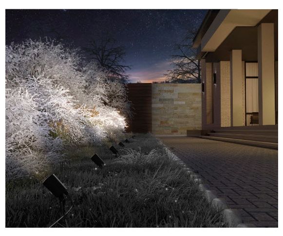 LED Intelligente Gartenbeleuchtung Multi AC 176630 
