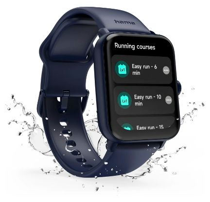 Digital 44 mm Smartwatch Quadratisch  178621 6010 (Blau) 