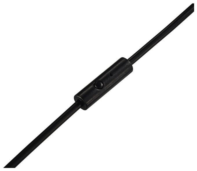 Ohraufliegender Kopfhörer Kabelgebunden  184016 Fun4Phone (Schwarz) 
