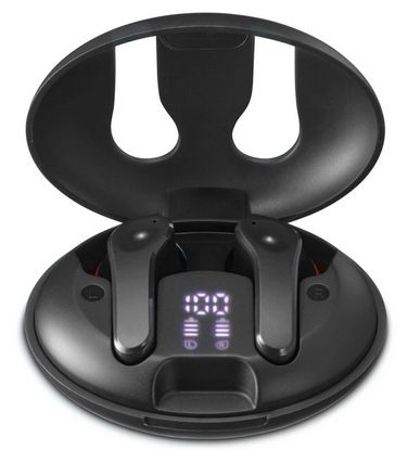 In-Ear Bluetooth Kopfhörer Kabellos TWS 16 h Laufzeit  184167 Spirit Unchained (Schwarz) 