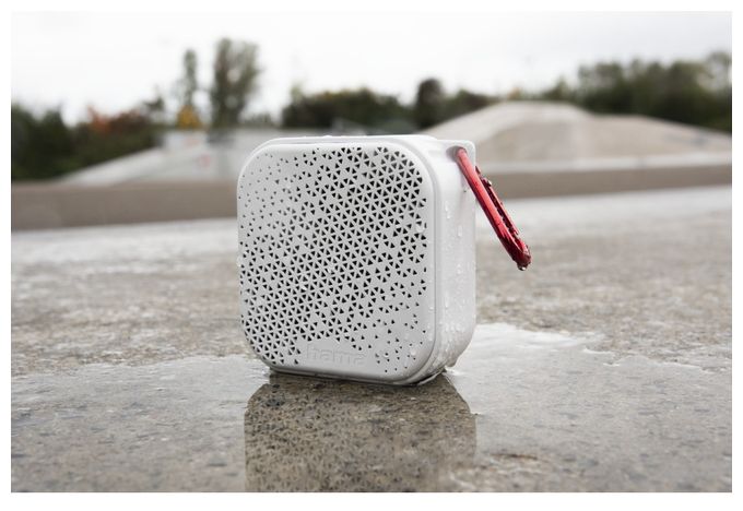 3,5 W Bluetooth Lautsprecher IP67 Laufzeit bis 14 h  188225 Pocket 3.0 (Weiß) 