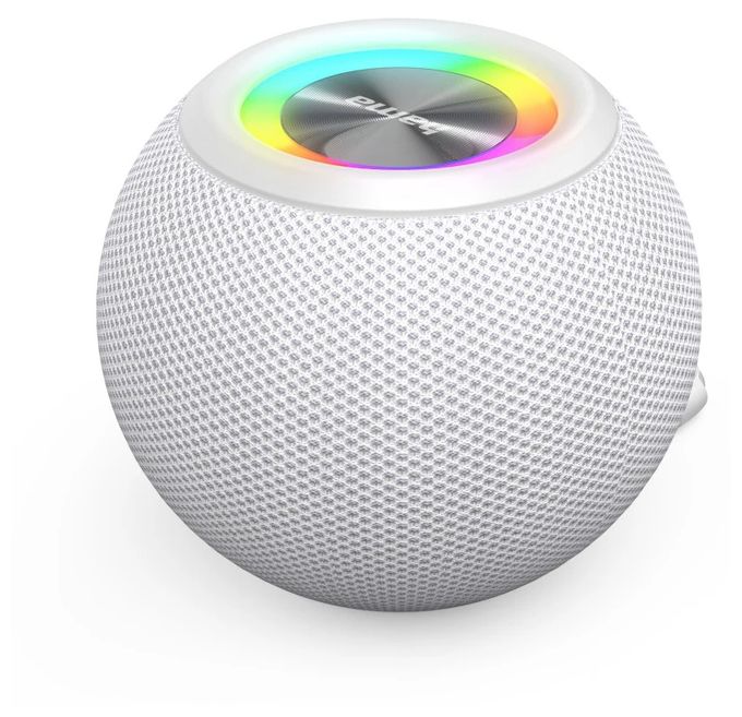 5 W Bluetooth Lautsprecher Laufzeit bis 10 h  188238 Ball Shape (Weiß) 