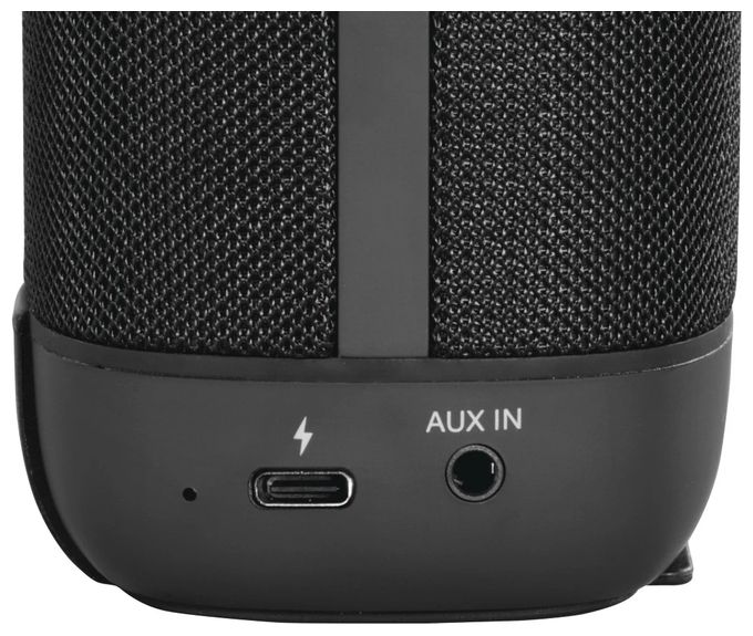 3,5 W Bluetooth Lautsprecher Laufzeit bis 12 h  188241 Tube 4.0 (Schwarz) 