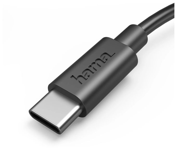 0,48 Gbit/s Stecker USB A auf USB C 0,5 m  201705 (Schwarz) 