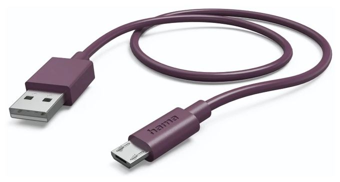 0,48 Gbit/s Stecker Micro-USB B auf USB A Buchse 0,75 m  201729 (Schwarz, Weiß) 