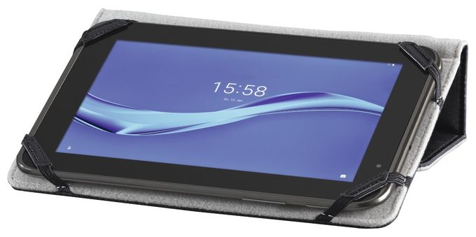 Folio aus Kunststoff für Jede Marke 9.5" - 11" bis 27,9 cm (11") mit Nicht zutreffend (Schwarz) 216429 Strap 