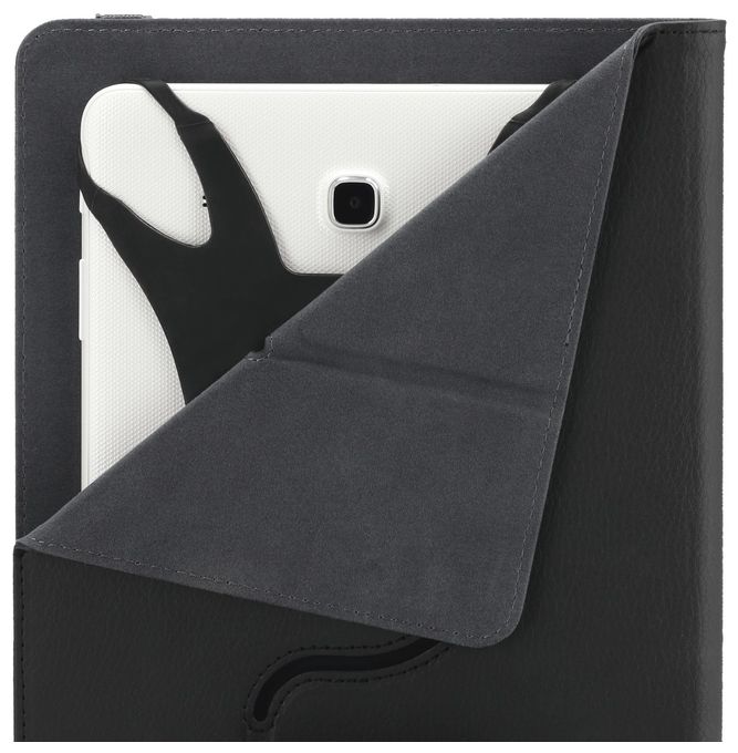 Folio aus Kunststoff für Jede Marke 9" - 11" bis 27,9 cm (11") mit Nicht zutreffend (Schwarz) 216434 360° Rotation Uni 