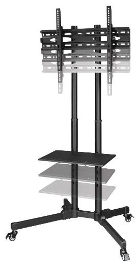 Flur Halterung bis 190,5 cm (75") 40 kg 10 - -10° neigbar 220874 Trolley 