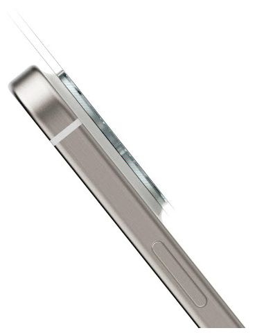 Kameraobjektivschutz gehärtetes Glas 9H für  Apple iPhone 15 Pro / 15 Pro Max Bruchfest, Schlagfest, Schlagfest, Kratzresistent, Splitterfrei, Schockresistent 222743 Cam Protect 