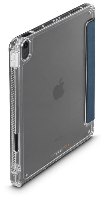 Folio aus Mikrofaser, Samt für Apple iPad Air 13" (2024) bis 33 cm (13") Stoßfest, Fallbeständigkeit, Kratzresistent, Schockresistent (Blau, Transparent) 227032 Extreme Protect 