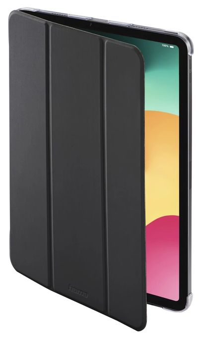 Folio aus Kunststoff für Apple iPad Pro 13" (2024) bis 33 cm (13") Schmutzabweisend, Staubresistent, Kratzresistent mit Magnetverschluss (Schwarz, Transparent) 227047 Fold Clear 