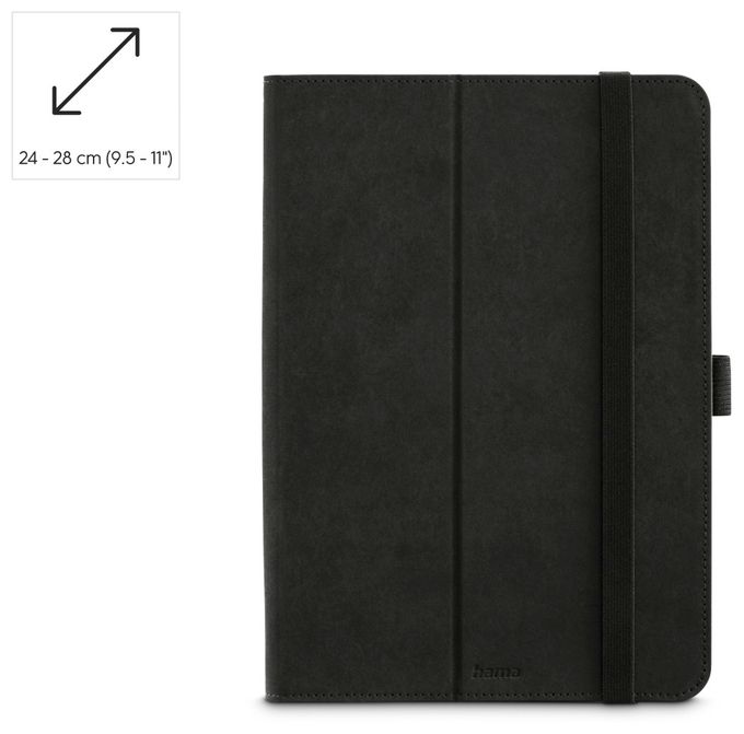 Folio aus Kunststoff für Jede Marke bis 27,9 cm (11") Kratzresistent mit Elastikband (Schwarz) 227070 Velvet 