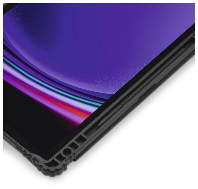 Folio aus Kunststoff für Samsung Galaxy Tab S11 11" bis 27,9 cm (11") Stoßfest, Schmutzabweisend, Staubresistent, Schlagfest, Kratzresistent, Schockresistent mit Magnetverschluss (Schwarz) 231029 Protection 