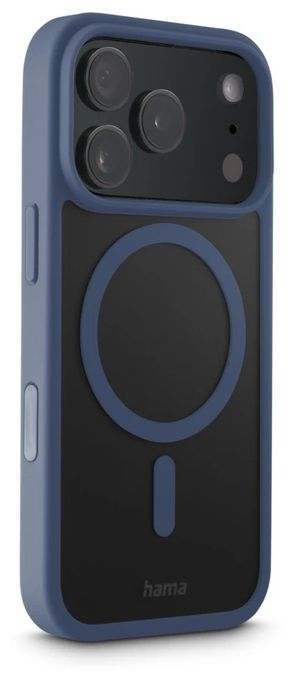 Cover für Apple iPhone 17 Pro  232405 Frame Protect (Blau, Transparent) 