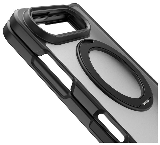 Cover für Apple iPhone Duo  232490 Mag Hybrid Stand (Schwarz) 