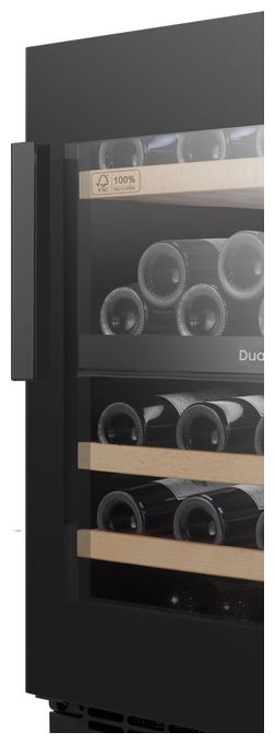 Freistehend weinkeller, Schwarz, 128 l 