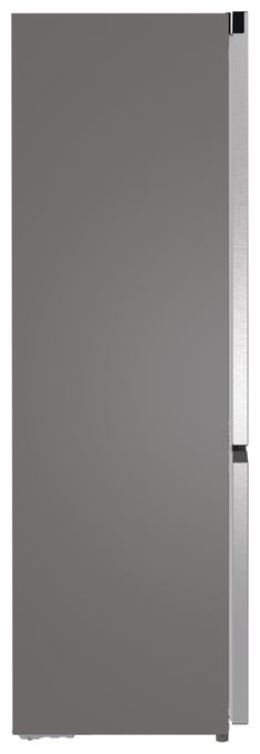 253 l / 130 l Kühl-Gefrierkombi freistehend NoFrost 181,59 kWh Jahr (Grau, Edelstahl, Dunkles Grau) RB5P410SACC 