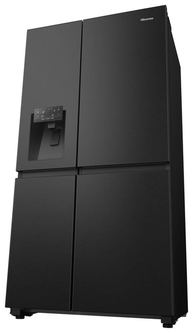 Side-by-Side Kühl-/ Gefrierkombination 417 l / 200 l 221 kWh NoFrost 1790 mm x 910 mm  RS818N4TFC (Schwarz) 