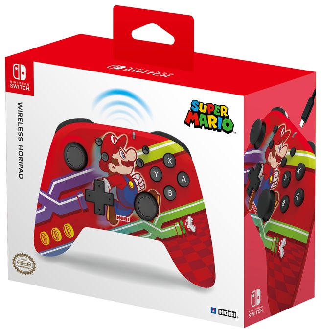 Analog / Digital Gamepad für Nintendo Switch  pad - Super Mario (Mehrfarbig) 