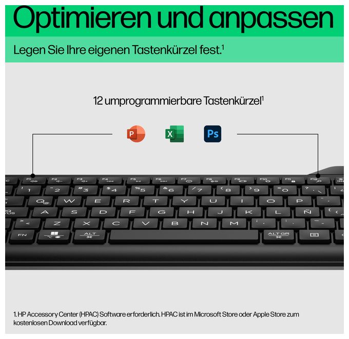 Home Tastatur Bluetooth  460 (Schwarz) 