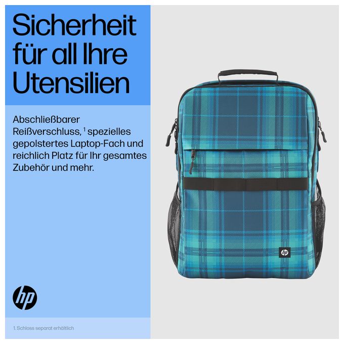 Campus XL Rucksack (Tartan Plaid) 
