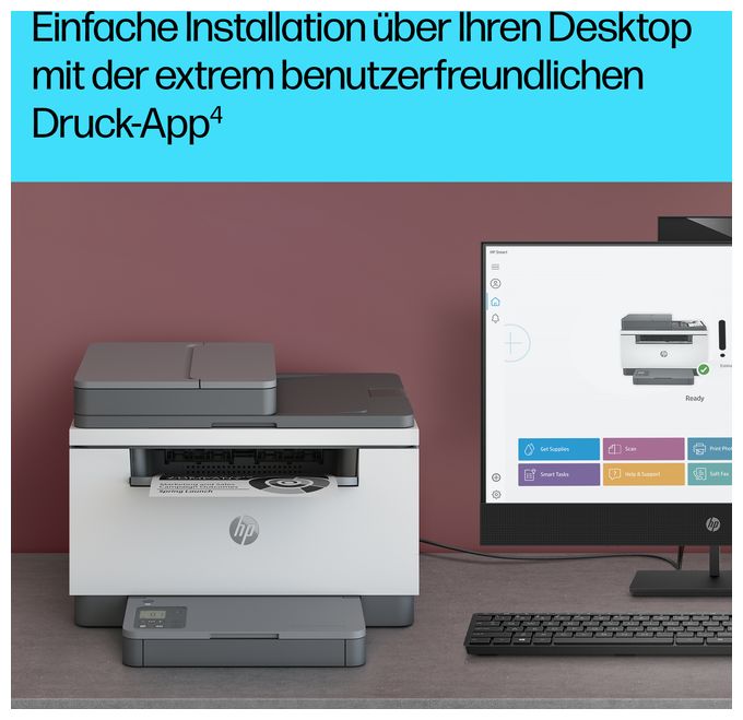 A4 Laser Drucker 600 x 600 DPI 29 Seiten pro Minute LaserJet MFP M234sdn All in One 