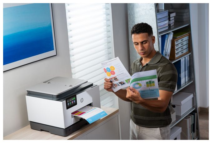 OfficeJet Pro 9132 Wireless All-in-One Farbe Drucker, Two-sided printing; Copier, Scanner 