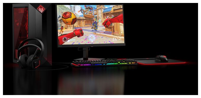 16000 DPI Gaming Maus Optisch  Omen Photon (Schwarz) 