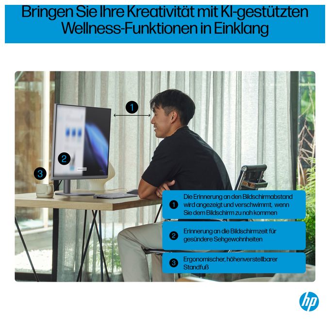 All-in-One-PC 80 cm (31.5 Zoll) Intel Core Ultra 7 32 GB Ram 1 TB SSD Windows 11 Home intern OmniStudio X 32-c0670ng 