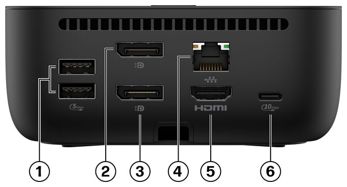 USB-C 100 W G6 Dockingstation 