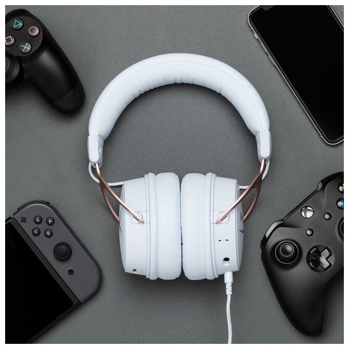Over Ear Bluetooth Kopfhörer kabellos 20 h Laufzeit  Cloud Mix Gaming (Schwarz, Grau) 