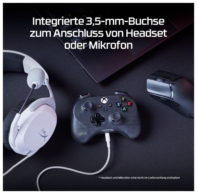 Joystick für Xbox, Xbox One  Clutch Tanto Mini (Schwarz) 