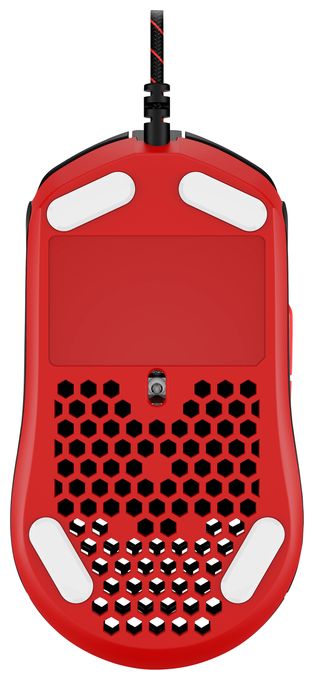 16000 DPI Gaming Maus Optisch  HyperX Pulsefire Haste (Schwarz, Rot) 