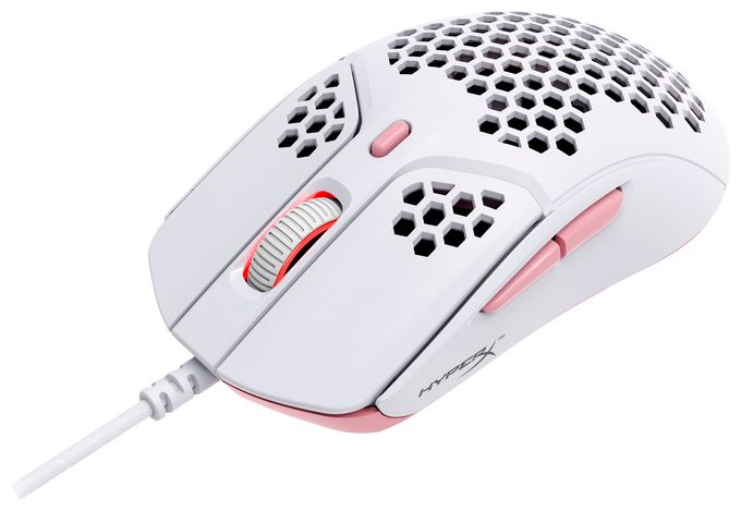 3200 DPI Gaming Maus Optisch  Pulsefire Haste (Pink, Weiß) 