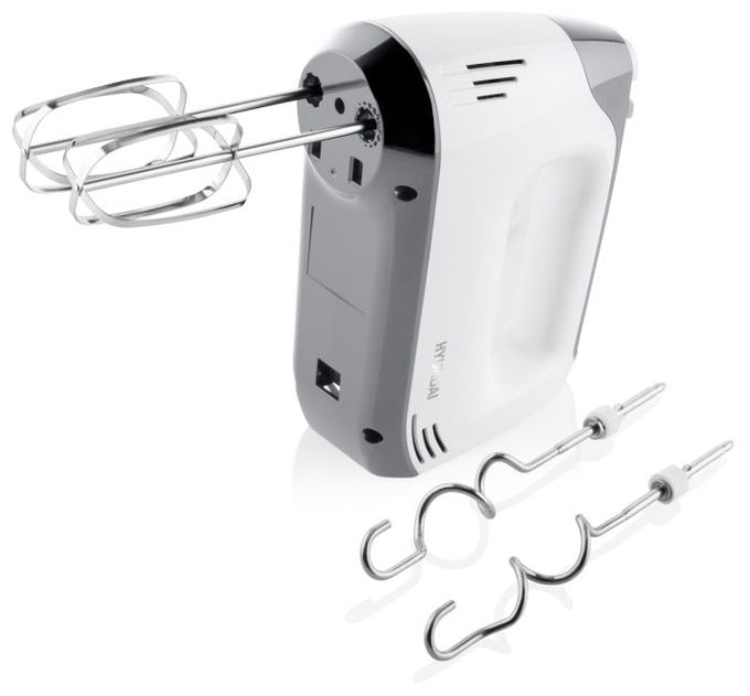 Handmixer 300 W 5 Stufen  HM707 (Weiß, Grau) 