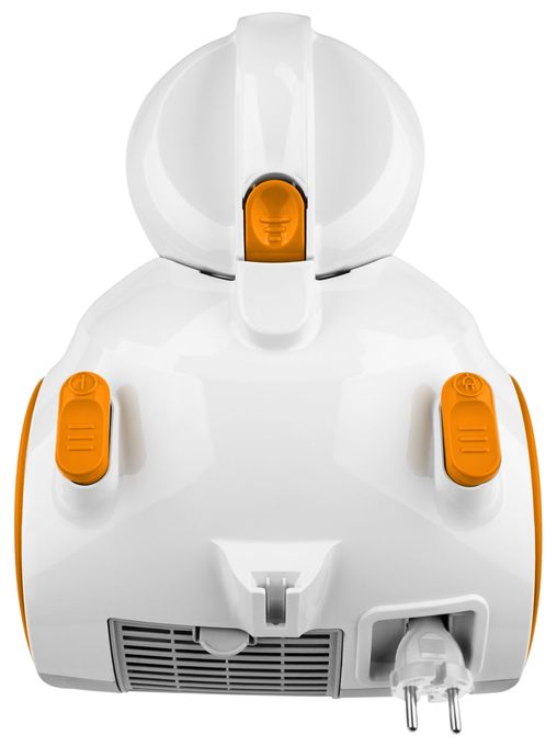 Bodenstaubsauger Beutellos 700 W HEPA  VC009 (Weiß, Orange) 