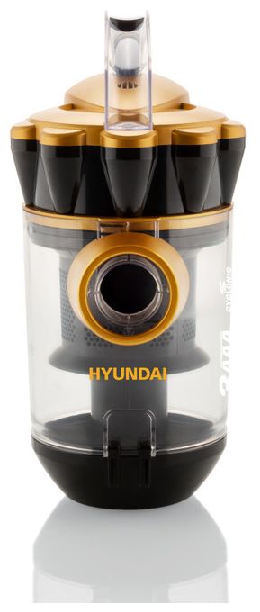 Bodenstaubsauger Beutellos 800 W HEPA  VC014 (Schwarz, Orange) 