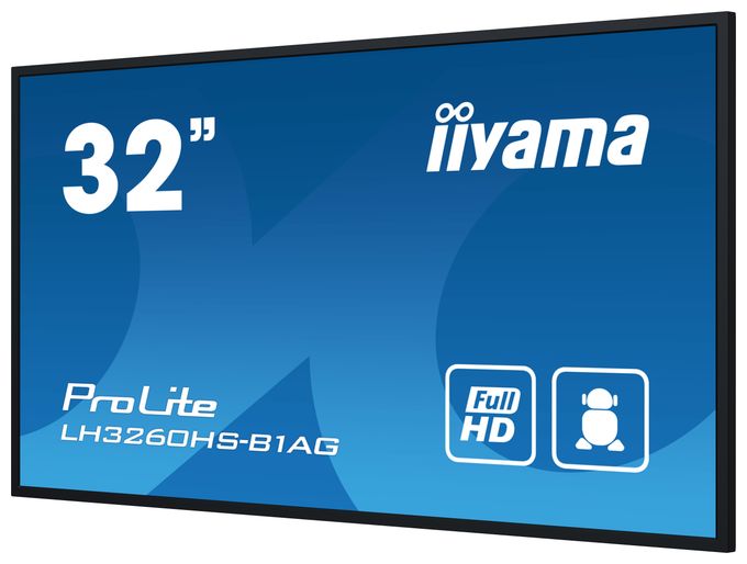 Full HD Monitor 80 cm (31.5 Zoll) 16:9 8 ms  ProLite LH3260HS-B1AG (Schwarz) 