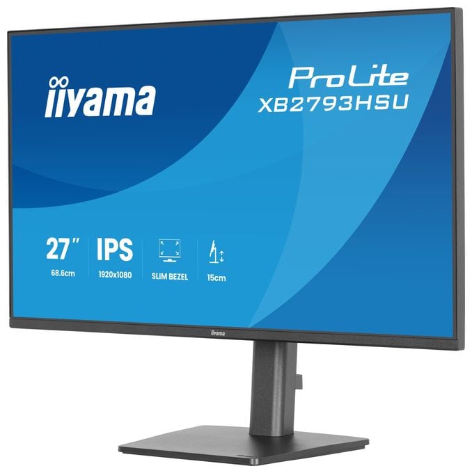 Full HD Monitor 68,6 cm (27 Zoll) 16:9 1 ms 350 cd/m²  ProLite XB2793HSU-B1 (Schwarz) 