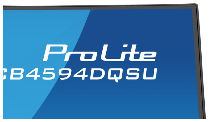 Quad HD Monitor 113 cm ( 44.5 Zoll) 32:9 2 ms 450 cd/m²  ProLite XCB4594DQSU-B1 (Schwarz) 