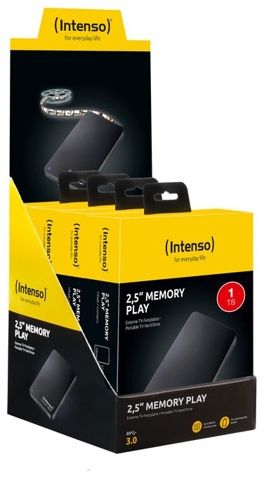 1 TB externe Festplatte 2.5"  Memory Play (Schwarz) 
